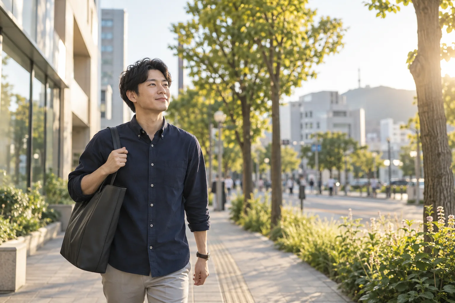 これからの学びを考える社会人のイメージ
