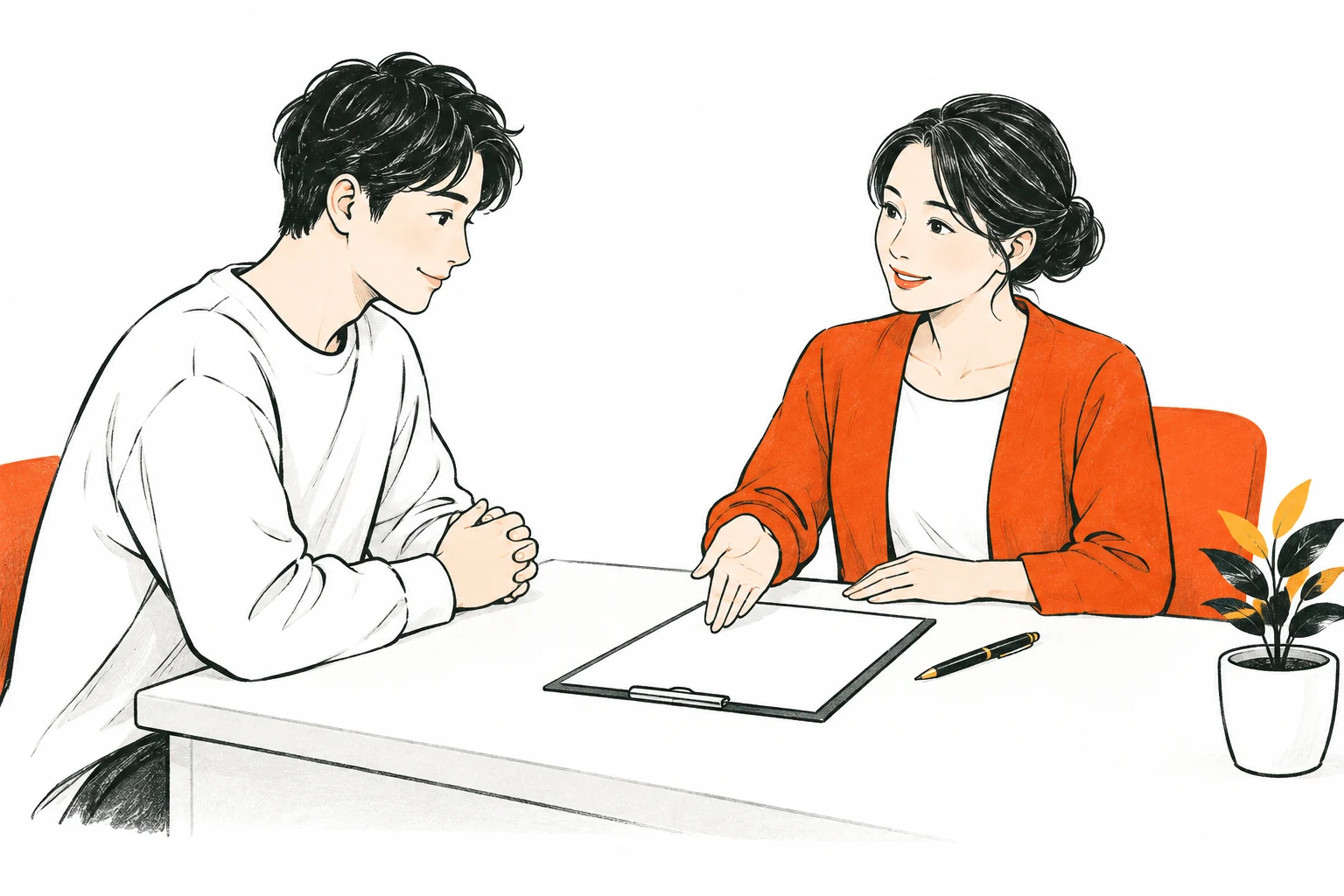 まずは、話してみよう。
