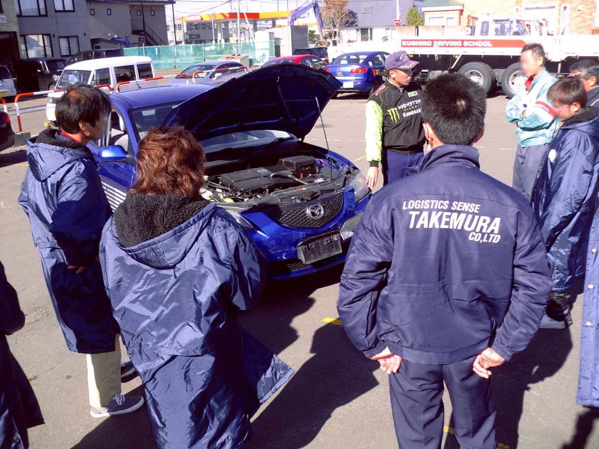 プロドライバーの安全運転講習