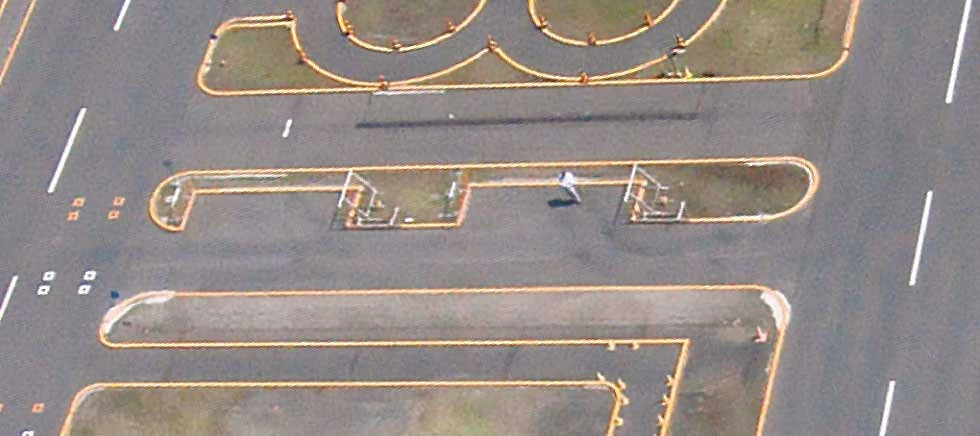 KDSの教習コース：縦列駐車