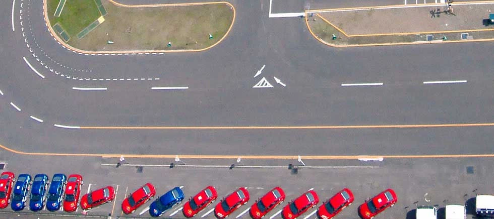 KDSの教習コース：発着点